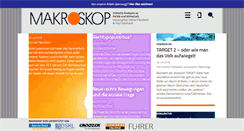 Desktop Screenshot of makroskop.eu