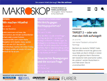 Tablet Screenshot of makroskop.eu